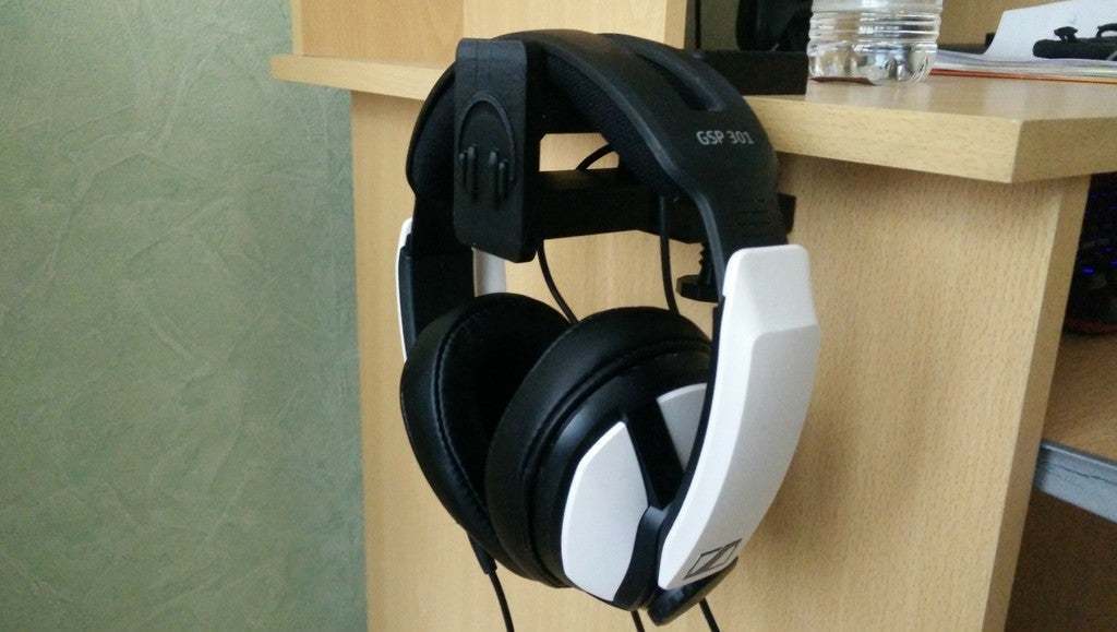 Free STL file Headphones holder / Headphones holder・3D printer design